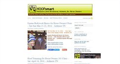 Desktop Screenshot of hoof-smart.com